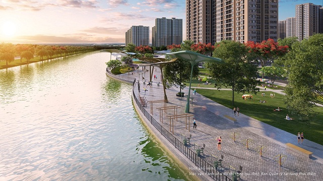 Khám phá công viên gym ngoài trời tại Vincity Ocean Park