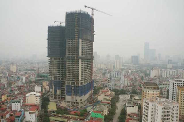 Dự án TTTM và văn phòng 302 Cầu Giấy tự ý thay đổi mục đích sử dụng đất khi chưa được phép