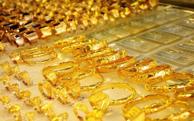 Giá vàng SJC cao hơn vàng thế giới 3,57 triệu đồng/lượng