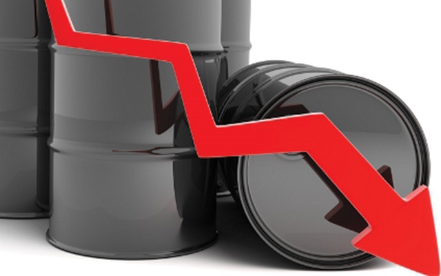 Giá dầu WTI rơi vào thị trường giá xuống
