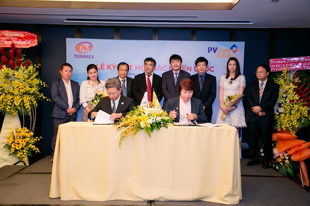 CTCP Thương mại XNK Thiên Nam và PVcomBank ký kết hợp tác chiến lược