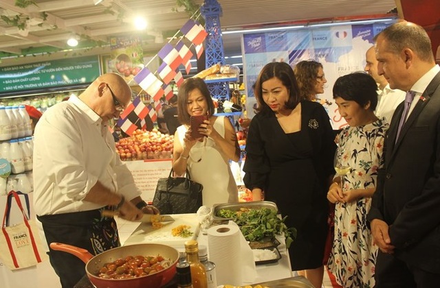 Nông sản Pháp vào hệ thống bán lẻ Việt Nam