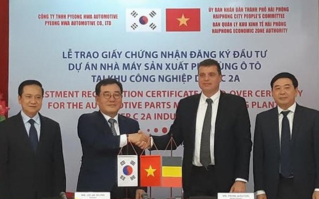 Khởi công dự án sản xuất phụ tùng ô tô tại Hải Phòng