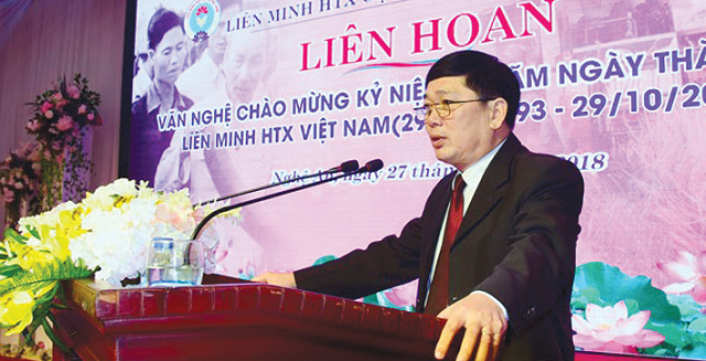 Liên minh HTX 6 tỉnh Bắc Trung bộ tổng kết Cụm thi đua năm 2018