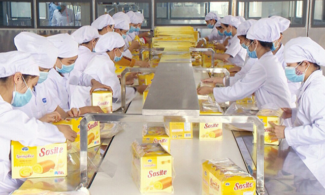 HTX có nhà máy sản xuất bánh kẹo lớn nhất Bắc Trung bộ