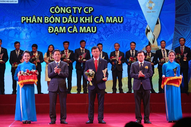 Đạm Cà Mau tiếp tục là Thương hiệu Quốc gia 2018