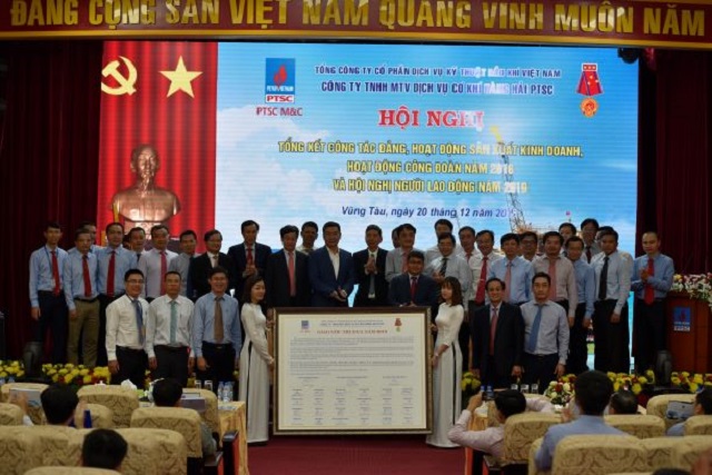 Công ty Dịch vu Cơ khí Hàng hải PTSC hoàn thành xuất sắc các chỉ tiêu sản xuất kinh doanh