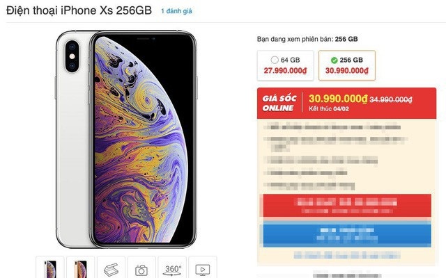 Cận Tết, iPhone giảm giá mạnh nhất