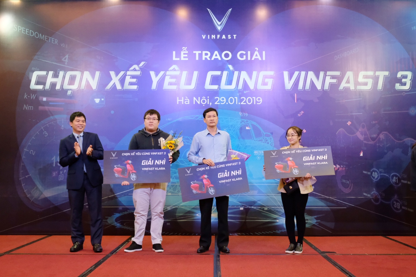 Trao thưởng chương trình “Chọn xế yêu cùng Vinfast - 3”