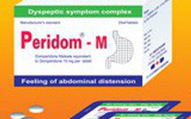 Thu hồi trên toàn quốc viên nén bao phim Peridom-M