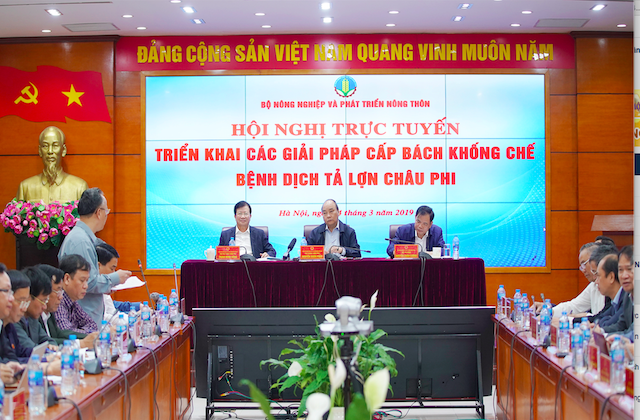 Thủ tướng: 'Chống dịch tả lợn châu Phi phải như chống giặc'