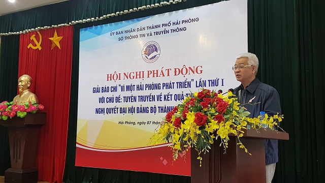 Phát động cuộc thi Báo chí “Vì một Hải Phòng phát triển”