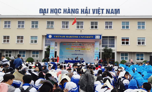 Đại học Hàng hải Việt Nam: Nhận được sự quan tâm của hàng nghìn học sinh tại Ngày hội tư vấn – tuyển sinh – hướng nghiệp 2019