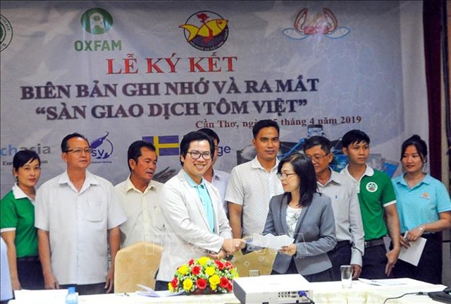 Ra mắt sàn giao dịch tôm đầu tiên ở Việt Nam