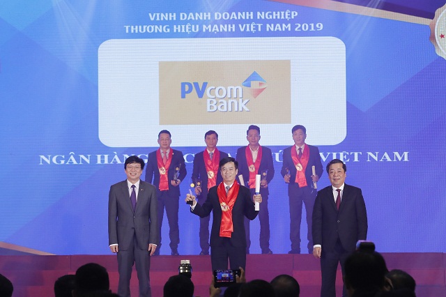 PVcomBank nhận giải thưởng Thương hiệu mạnh Việt Nam năm 2018