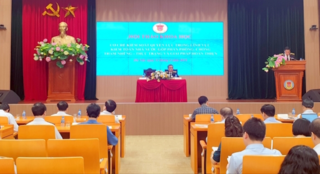 Cơ chế kiểm soát quyền lực trong lĩnh vực kiểm toán nhà nước