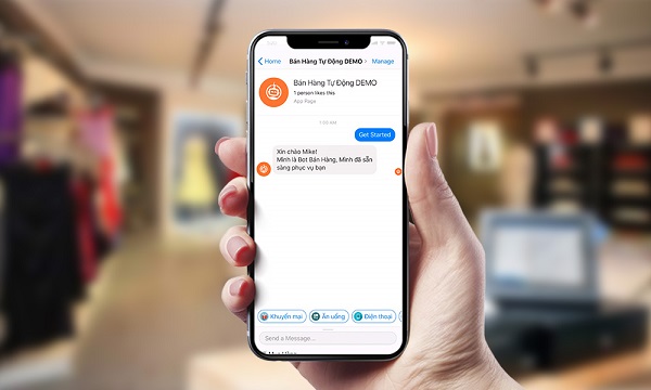Start-up Botbanhang nhận giải kinh doanh điện tử quốc tế