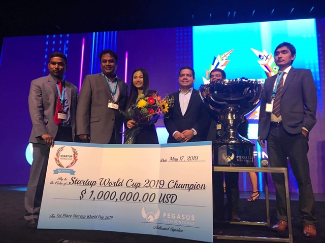 Quán quân Techfest 2018 Abivin vô địch cuộc thi Startup World Cup 2019