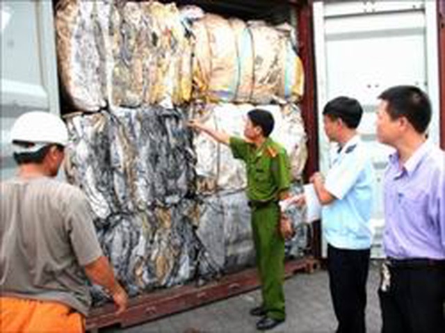 Cơ bản kiểm soát tình hình nhập khẩu phế liệu