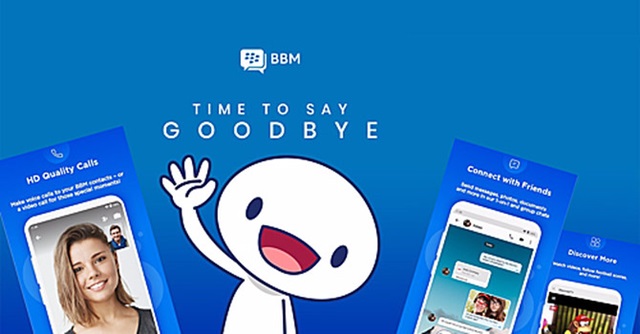 Dịch vụ nhắn tin BBM của BlackBerry dừng hoạt động