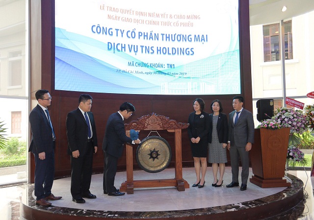Cổ phiếu của TNS Holdings – thành viên tập đoàn TNG Holdings Vietnam chính thức lên sàn HoSE