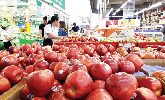 Rau quả nhập tăng chóng mặt!