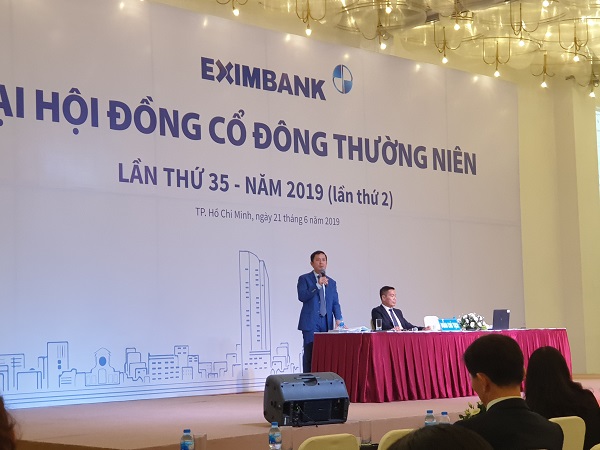 ĐHĐCĐ Eximbank lại tiếp tục bất thành