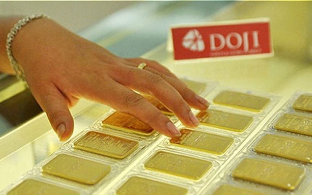 Giá vàng SJC tăng lên gần 39,5 triệu đồng/lượng