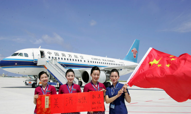 <p class="Normal">
<strong>14. China Southern Airlines</strong></p><p class="Normal">Xếp hạng năm 2018: thứ 14</p><p class="Normal">China Southern là hãng hàng không lớn nhất châu Á. Photo: Reuters</p>