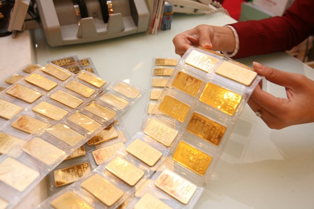 Giá vàng SJC giảm về sát mốc 39 triệu đồng/lượng