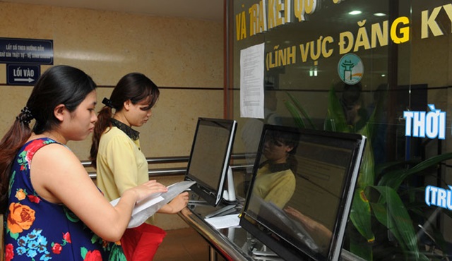 100% doanh nghiệp Hà Nội đăng ký thành lập qua mạng