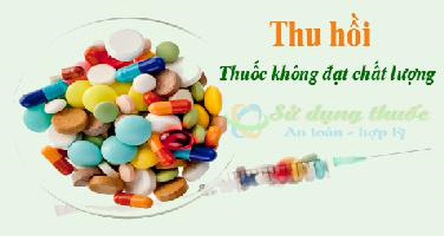 Thuốc Virvic gran do Dược phẩm Vĩnh Phúc nhập khẩu bị thu hồi