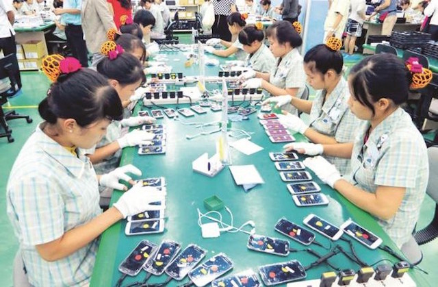 Xuất khẩu phụ thuộc nhiều vào điện thoại