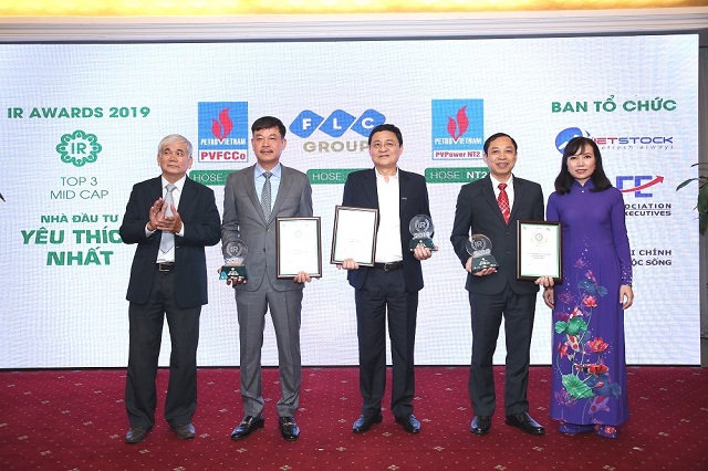 DPM được vinh danh Top 3 DN niêm yết nhóm Midcap có hoạt động Quan hệ nhà đầu tư tốt nhất 2019