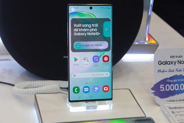 Samsung Galaxy Note 10 chính thức bán tại Việt Nam, giá thấp hơn dự kiến