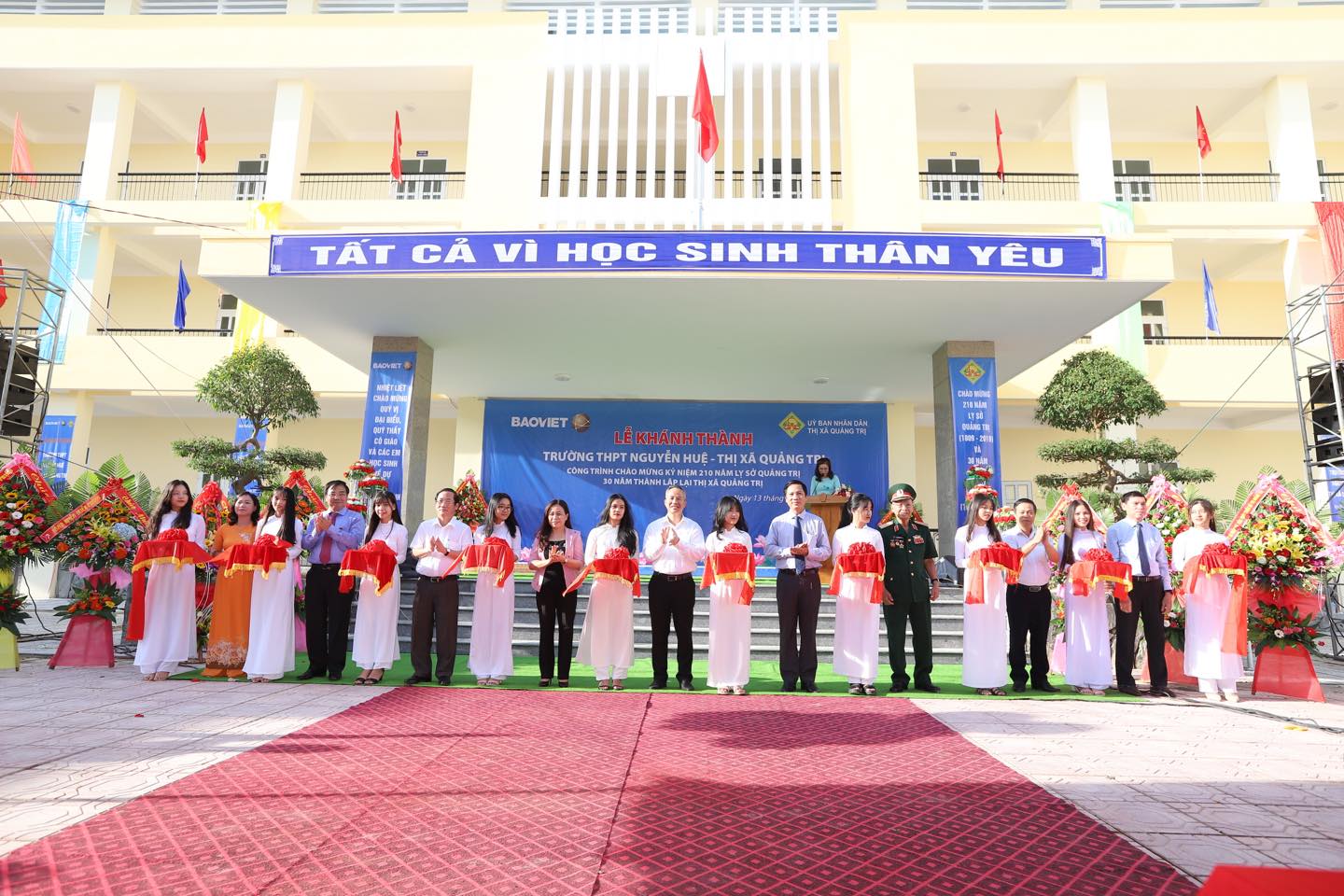 Tập đoàn Bảo Việt đồng hành cùng thế hệ trẻ Việt Nam dịp khai trường, xây dựng trường học tại Quảng Trị