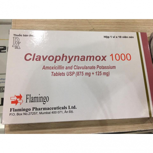 Thu hồi lô thuốc viên nén bao phim Clavophynamox 1000 không đạt chất lượng