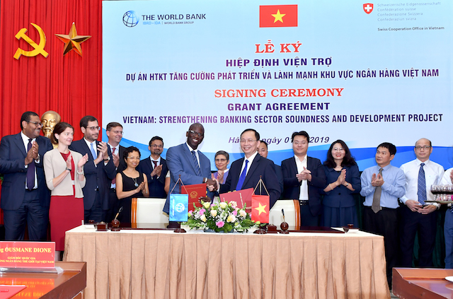 WB viện trợ 2,2 triệu USD để phát triển ngành ngân hàng Việt Nam