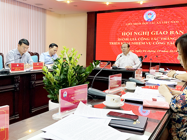 Liên minh HTX Việt Nam hoàn thành chương trình công tác để tạo sức bật mới