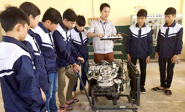 Sơn Dương, Tuyên Quang đẩy mạnh liên kết, nâng cao chất lượng dạy nghề