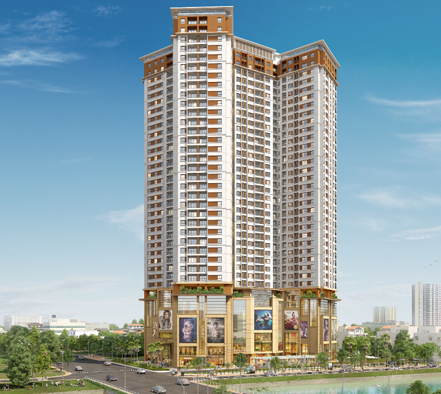 Trung tâm thương mại dịch vụ và văn phòng Samsora Premier 105 sôi động trước ngày bàn giao