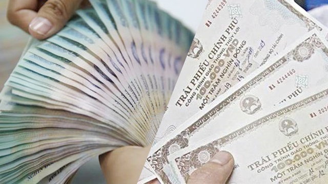 Lãi suất trái phiếu chính phủ trúng thầu phân hóa nhẹ