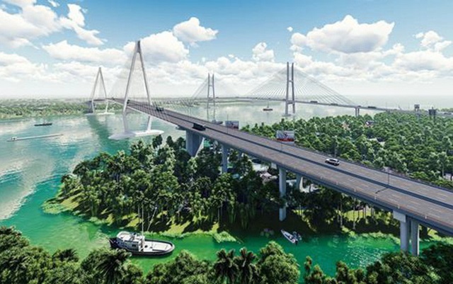 Sắp khởi công cầu Mỹ Thuận 2 nối Vĩnh Long với Tiền Giang