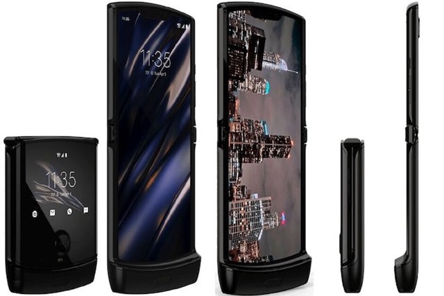 Điện thoại màn hình gập của Motorola sẽ mang phong cách V3