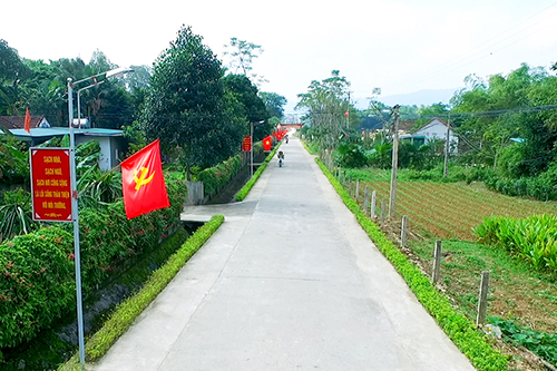 Bứt phá trong xây dựng nông thôn mới