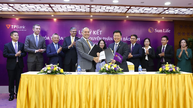 TPBank và Sun Life Việt Nam ký kết thỏa thuận độc quyền phân phối bảo hiểm