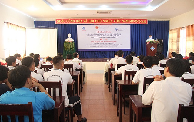 Khai giảng lớp Cao đẳng chất lượng cao cấp độ quốc tế theo chương trình chuyển giao từ Cộng hòa Liên bang Đức