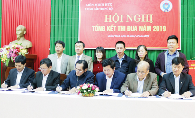 Liên minh HTX các tỉnh Bắc Trung bộ tổng kết thi đua năm 2019