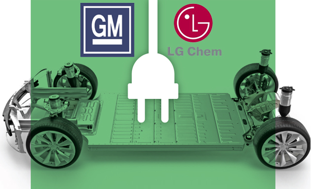 GM và LG Chem hợp tác sản xuất pin xe điện