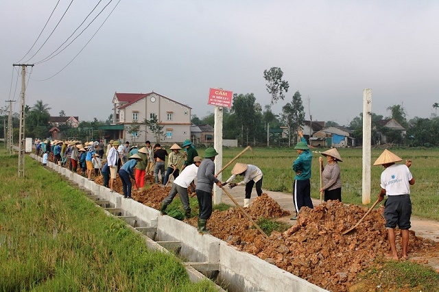 Can Lộc: 'Chặng đua nước rút' về đích nông thôn mới